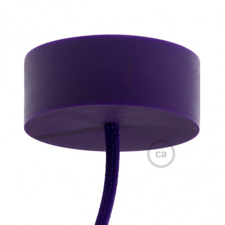 Siliconen plafondkap violet
