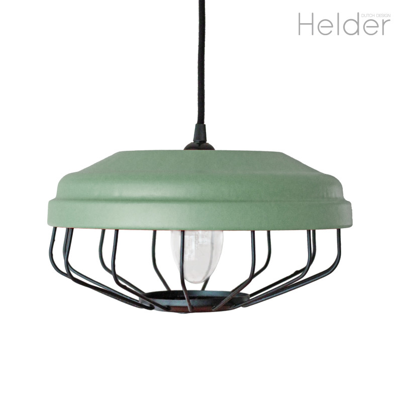 Helder Re-design - Hanglamp Retro aquamarine